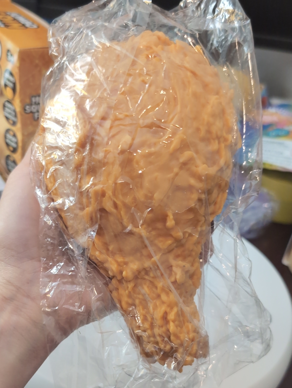 Jumbo Realistic Fried Chicken Leg Squishy